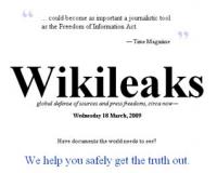   WikiLeaks     