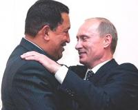 Президент Венесуэлы Уго Чавес назвал щенка, подаренного Путиным, Эль Руссо