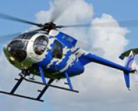 В США полицейский вертолет упал на оживленной улице: погибли 2 человека