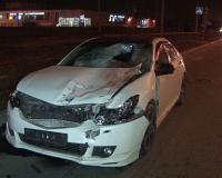 На западе Москвы иномарка сбила трех полицейских