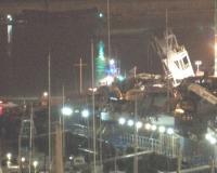 В Генуе неисправное судно протаранило диспетчерскую вышку: три человека погибли